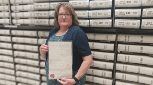 Historic Treasure Unearthed: Land Grant Signed by Thomas Jefferson Displayed in Henry County