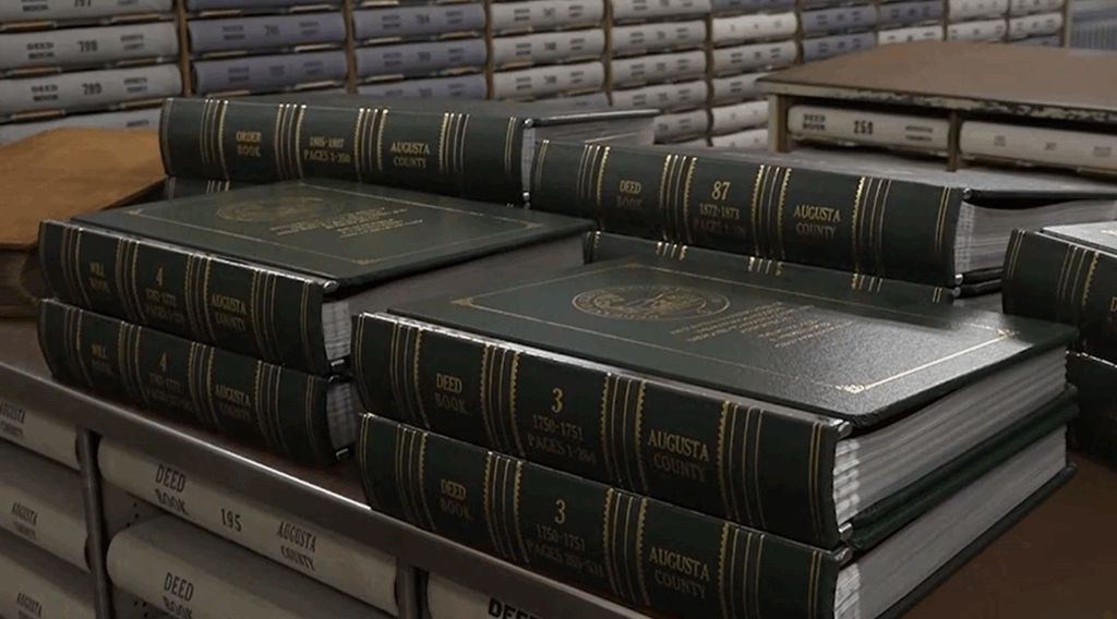 Augusta County Courthouse Restores Historical Records Dating Back to Colonial Era